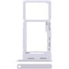 Generic Harigalac - Vassoio di ricambio per scheda SIM per Galaxy Tab A11+ SM-X236/X230 originale SIM + vassoio per scheda Micro SD, funzione di ripristino, correzione mancante/rotta (argento)
