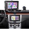 Inefala Autoradio per VW Golf 5 6 con CarPlay Android Auto Vi-Link | Anche per Seat Leon Fabia, 7 Pollici Touchscreen IPS, 2 Din, DSP, BT, WiFi, FM, EQ, SWC, MIC, Telecamera