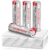 VAMAPOWO 3000 mAh Batteria NiMH ricaricabile da,batteria piatta | Ideale per fari,torce,radio,fotocamere,campanelli, luci a LED,luci solari