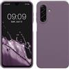 kwmobile Cover per Samsung Galaxy A17 4G / 5G Custodia - Back Case per Smartphone in Silicone TPU - Protezione Gommata - Iris pallido