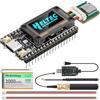 Meshnology Scheda di sviluppo pre-saldata ESP32 LoRa V4 + modulo GNSS L76 + batteria 3000mAh, ESP32-S3 SX1262 LoRa WiFi Bluetooth 2MB PSRAM 16MB Flash 915MHz Antenna OLED Supporto GPS Solar Meshtastic