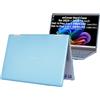 mCover Custodia compatibile solo per PC portatili Windows Dell 14 Plus 2-in-1 DB04250 / DB04255 da 14 2025-2026 (non compatibile con altri modelli Dell), colore: acqua