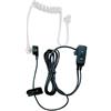 Midland MA31-L Aggancio Monofonico Cablato Nero, Grigio, Trasparente auricolare per telefono cellulare