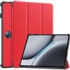 Kepuch Custer Cover per Oppo Pad 3 Pro/Oneplus Pad 2/ Oneplus Pad Pro,PU-Pelle Case Custodia - Rosso