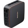 Blackview MP20 Mini PC, Intel Twin Lake N150 (fino a 3,6 GHz), 16GB RAM, 512GB SSD Mini Computer, Ultra-Compatto 0,325 L, Doppio Schermo 4K UHD, 9 Porte Versatili, WiFi 6 Dual-band, per Ufficio/Casa