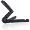 GRSTREE Supporto per tablet compatibile con iPad, nero | Portatile, regolabile, pieghevole, compatibile con telefoni cellulari, iPad, mini e tablet (4-13 pollici)