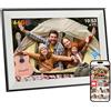 Hesmor 64GB Cornice Digitale Foto WiFi 10.1 Pollici 1280x800 Portafoto Digitale Schermo Tattile IPS LCD Frameo Cornice Foto Digitale Elettronica Rotazione Auto Condividi Foto e Video, Bianco e Nero