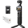 DJI Osmo Pocket 3 fotocamera con video CMOS da 1 pollice e 4 K/120 fps, stabilizzazione a 3 assi, messa a fuoco rapida, tracciamento facciale/obiettivo, touchscreen da 2 pollici, Osmo Pocket 3 Creator