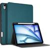 ProCase Cover iPad Air 11 M3/M2 2025/2024, Cover iPad Air 6/5/4 Generazione 10,9 Pollici 2022/2020 [A3266/A3267/A2588/A2589/A2591/A2324/A2072/A2316/A2325], Custodia con Portapenna -Teal
