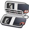 Boobowl Include 2 alloggiamenti per dischi rigidi compatibili con SanDisk 1TB/2TB/250GB/500GB Extreme Portable SSDSDSDE60-G25, anche per USB 3.2 Gen 2 (non adatto per Sandisk Extreme Pro) (blu scuro)