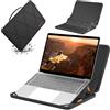 Smatree MS85T Custodia rigida da 15,6 pollici per HP/DELL/MSI/ACER | Per HP portatile 15/HP 255 G9, DELL Latitude, MSI Modern 14/15/15 H, per ACER Aspire 3/5/Go 15/Vero Green