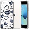 Choeeu ChoosEU Trasparente Cover per iPhone SE 2022/2020(SE 3/2)/ 7/8, Cuore | Sottile TPU Silicone Trasparente Custodia, Disegni Colorate Fiore Fiori Motivo, per Ragazza, Antiurto Protettiva Morbido Case