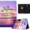 OSXINYIV Custodia per Samsung Galaxy Tab A 10.1 2016 (T580/T585), Protettiva Custodia Cover in pelle PU per Samsung Galaxy Tab A6 10.1 Inch, Spegnimento Automatico
