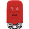 mt key Key Soft Case Cover protettiva Chiave per auto Alfa Romeo 159 Brera Spider Smart Key/Colore: Rosso