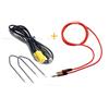 1neiSmartech Cavo Aux Audio Adattatore Autoradio Fiat Alfa Romeo Lancia Jack Femmina + Kit Estrazione + Cavo Audio Rivestito In Gomma Doppio Jack Maschio 3,5Mm Per Mp3 Smartphone Tablet