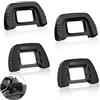 YUEYUAN Mirino per oculare da 4 pezzi Compatibile con Nikon DK-21 D7000 D750 D610 D600 D300 D200 D100 D90 D80 D70 D70s