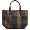 Barbour Mini Tote bag in nylon trapuntato stampa check LBA0431 TN11 UNI