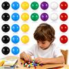 POPETPOP 70 palline per bambini in plastica per matematica e signore cinesi | plastica sicura sicura, 7 colori vivaci, ideale per donne cinesi e calcolo, facile da trasportare