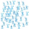 Generico Soldatini - Miniature Militari in Plastica,100 Statuine Antiche per Giochi Educativi di Ruolo Feste Bambini e Bambine