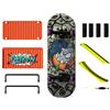 Generico Fingerboard Ramp Set, Compact Unique Training, Finger Boards Container | Creative Toys Children Adults, Small Finger Boards, Unique Hand Toys, Training, Kids, Children, Adults,