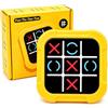 Maehihw Giochi da viaggio portatili 3 in 1 | Tic-TAC Toe - Allenamento educativo a memoria elettronica, gioco da tavolo per bambini e adulti