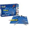 Revell Hobby Tool Kit Pro - con modello essenziale e strumenti per hobby, taglierina laterale, coltello di precisione, pinzette, 6 lime ad ago, trapano a mano, 3 punte da trapano e taglio opaco, 30 x