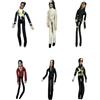 YMXBFLXX Michael Jackson - Set di 6 bambole di peluche MJ, cuscino Popstar