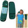 Bemonew Telefono per bambini, telefono giocattolo di simulazione da 8, 5 pollici con base e pulsanti digitali, accessori per casetta giochi sicuri, fluidi ed educativi per l'apprendimento interattivo dai 3 an