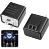 BosuLai 2 Pcs Relè per Auto, 2 Pin Flasher Relay 12V | Relè Lampeggiante con Regolatore Frequenza Lampeggio Frecce Led Indicatori di Direzione per Auto e Moto, Nero