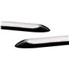 Generico Frecce Dinamiche led,Indicatori di Direzione 2x Luce di marcia diurna for auto Flusso Giallo Indicatore direzione Bianco Striscia fari impermeabile universale(34.5cm)