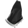 Generic Cuffia del cambio nera con telaio grigio compatibile con Renault Megane 3 2008-2016 - Cuffia leva del cambio - 969358108R - GK3563