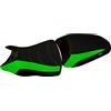 BRIXIAMOTO copri sella dayton 1 verde Comfort Memory Foam senza logo compatibile con KAWASAKI ER6N 650 2012-2016