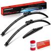 Frankberg 3x Spazzole Tergicristallo 700mm/650mm/250mm,Ant./Post. | Compatibile con Vito Bus, Astra K, 307 SW, Viano, Astra K Sports Tourer, 307, 307 cc, Ampera-E, Vito/Mixto van