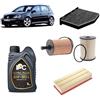 OP Kit tagliando 4 filtri + 5L olio IPC 5W30 X per Volkswagen Golf 5 V 1.9 TDI,BLS/BXE/BKC