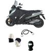 MOTO SPORT MONDO COPRIGAMBE TUCANO URBANO TERMOSCUD R197PROX COMPATIBILE CON BMW C 400 GT PER ANNO 2019 SPECIFICO PER SCOOTER COPERTA TERMICA IMPERMEABILE HYDROSCUD TRAPUNTA INVERNALE PESANTE