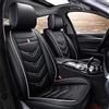 Salagt Set di Coprisedili per Auto in Pelle per Ford Puma Crossover, Su Misura Copri-sedile Anteriori e Posteriori Traspirante e Antiscivolo Coperchi Sedili Impermeabile