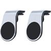 OAOSDH Supporto Per Ugello Magnetico Da 2 Pezzi, Forte Clip Magnetica Per Auto, Supporto Di Navigazione Compatto, Leggero, Resistente E Conveniente Per Telefoni Cellulari.