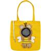 Nukinp Borsa per gatti Borsa da trasporto per cani con apertura head-out, Giallo, Ape