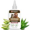 Veddelholzer Gocce detergenti Auricolari 100 ml per Cani e Gatti. Pulizia e Cura Delicata delle Orecchie, rimuove Sporco, cerume e prurito. per Una Cura Auricolare Regolare
