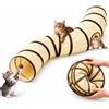 Reaorktic Tunnel per Gatti, Tunnel per Gatti a Forma di S con Palline Appese