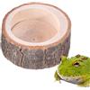 Generic d'acqua per tartarughe, per rettili, bacinella in legno per acquari domestici, terrari interni, espositori per negozi di animali domestici, stagni da cortile, tartarughe, gechi