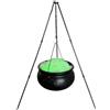 Hosrivae Calderone Strega con Luce 130cm per decorazione Halloween Calderone(78cm-32cm AA)