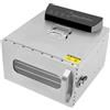 TiryyDrela Essiccatore Elettrico 6 Vassoi Inox Argento | 400W Temperatura Regolabile 30-85°C, Timer 24H Schermo Digitale, Frutta Verdura Carne Erbe, 28x20 Cm, Libro Ricette