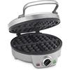 Cuisinart, Macchina per waffle belga a 4 fette, rotonda, WAF-200NAS