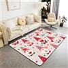 Homemissing Natale Tappeto Antiscivolo Lavabile 150x200cm | Autoino Gnomes Grande, Morbido, A pelo corto, Antiscivolo Heart Tappeto da Interno Soft Non-slip Polyester
