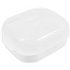 Amosfun Cestello Vapore Microonde in Plastica, Grande Capacità, con Coperchio | Pentola Vapore per Microonde, Vaporiera per Verdure Microonde, Cestello Vapore Microonde, con Vassoio