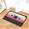 Custom zerbino ingresso casa Cassette Awesome Mix Vol Doormat