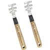 EVBOTGEE 2 sollevatori per griglia, in acciaio inox, accessori per barbecue | Strumento per sollevare e rimuovere griglie e griglie per barbecue e barbecue all'aperto