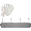 FCOUIID Copertura protettiva per tenda da sole - Borsa portaoggetti per baldacchino antipioggia 420D per esterni, accessori per ombrelloni per tende retrattili da 4 x 3 m (grigio)