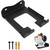 YZZHAJ Supporto per decespugliatore da garage, resistente, gancio per decespugliatore, ganci da garage per diserbanti, gancio per attrezzi elettrici da giardino, per tagliasiepi da parete (1, nero)